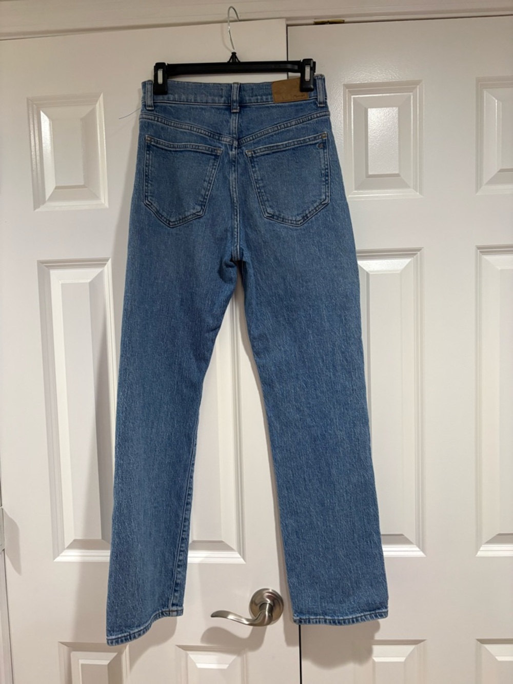Madewell Classic 90’s Straight-Leg Blue Jeans Size 25 - Picture 3 of 5